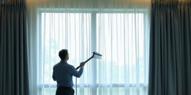 Commercial curtain steam cleaning service bonnet-bay-nsw hotels offices